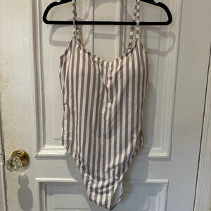 Andie Swim NTW Laguna One Piece Striped Swimsuit